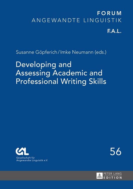 Produktbild: Developing and Assessing Academic and Professional Writing Skills