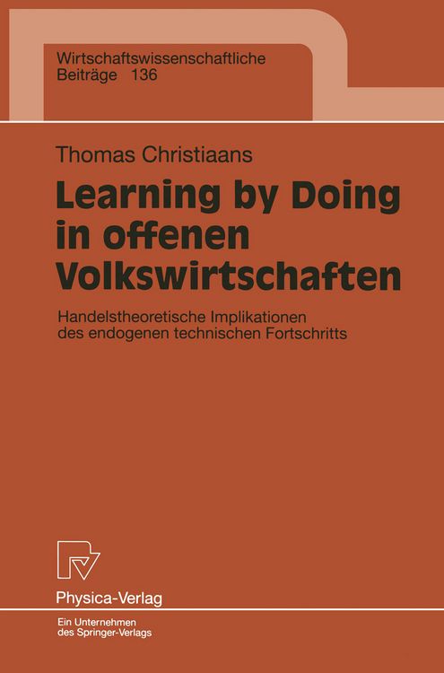 Produktbild: Learning by Doing in offenen Volkswirtschaften