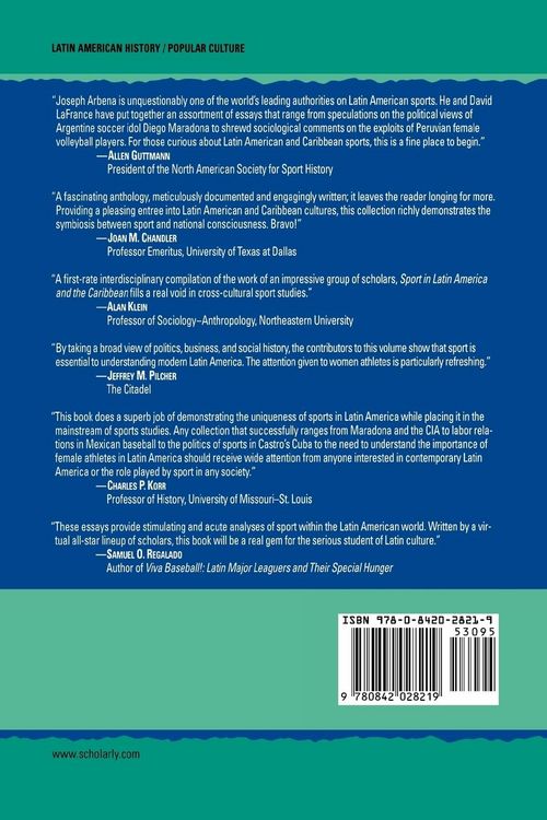 Produktbild: Sport in Latin America and the Caribbean