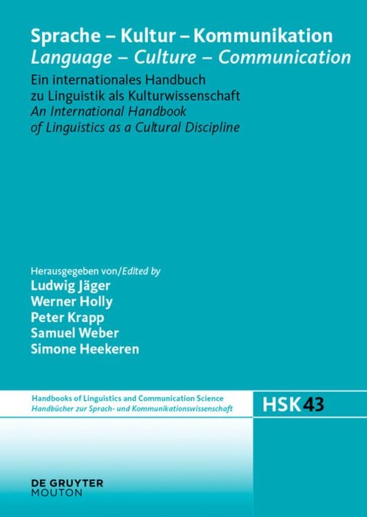 Produktbild: Sprache - Kultur - Kommunikation / Language - Culture - Communication