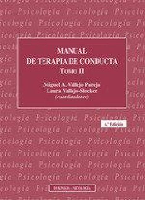 Produktbild: Manual de terapia de conducta