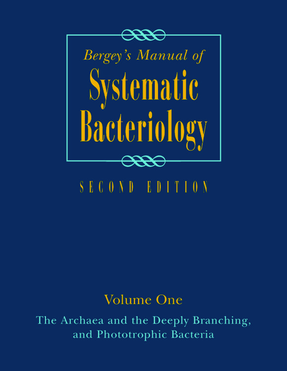 Produktbild: Bergey's Manual of Systematic Bacteriology