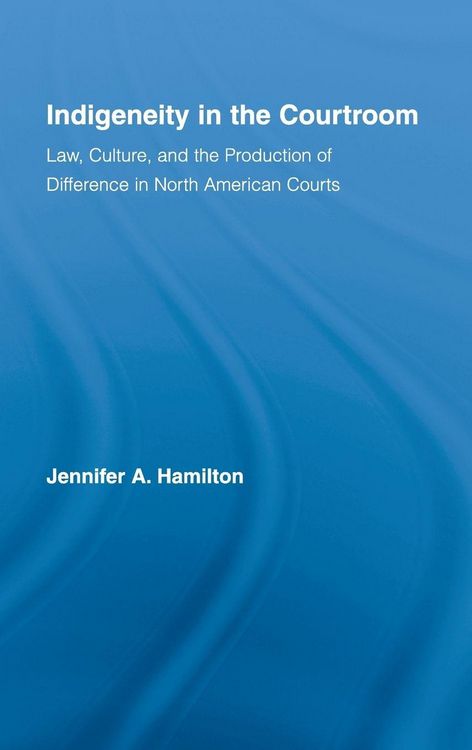Produktbild: Indigeneity in the Courtroom