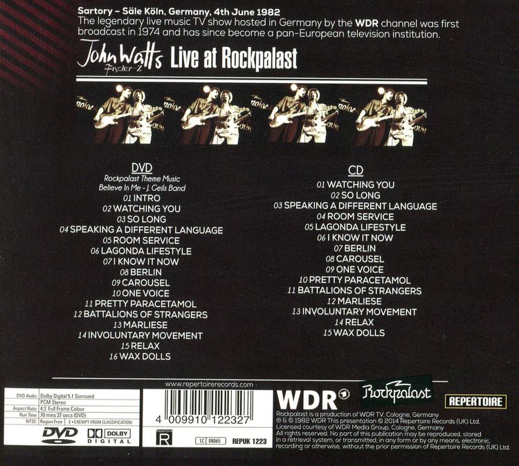 Produktbild: Live at Rockpalast