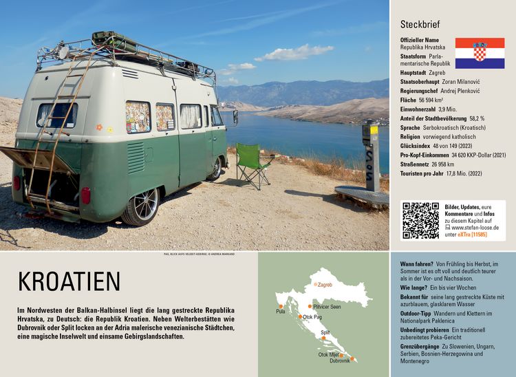 Produktbild: Stefan Loose Reisef&uuml;hrer Balkan, Die Adria-Route. Slowenien, Kroatien, Bosnien und Herzegowina, Montenegro, Albanien