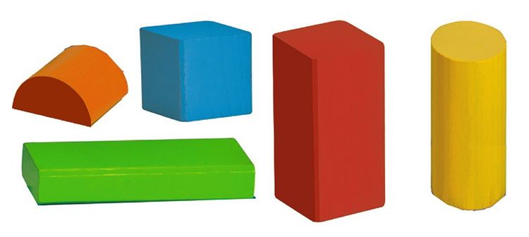 Produktbild: EH Bunte Holzbausteine Baby
