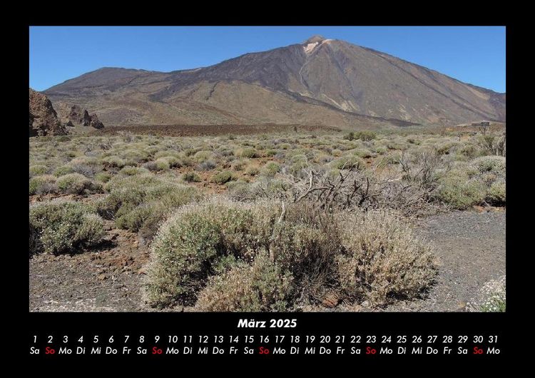 Produktbild: Bergige Welten 2025 Fotokalender DIN A3