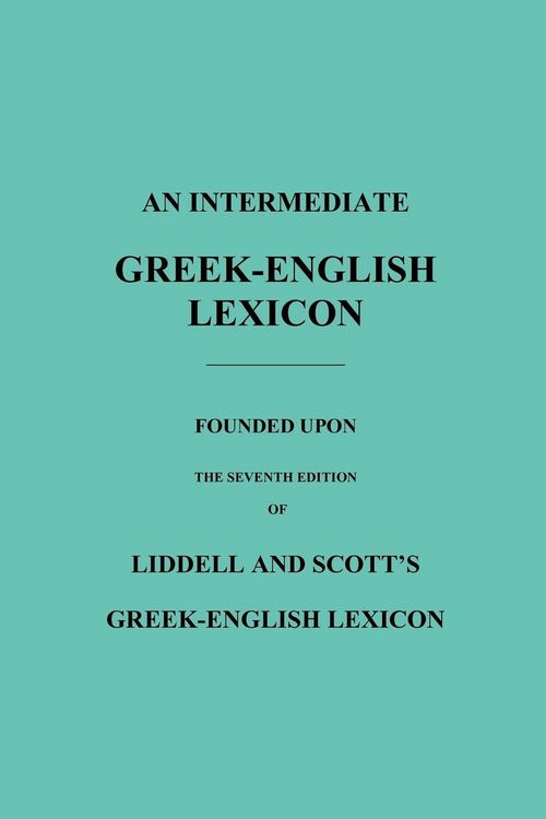 Produktbild: An Intermediate Greek-English Lexicon