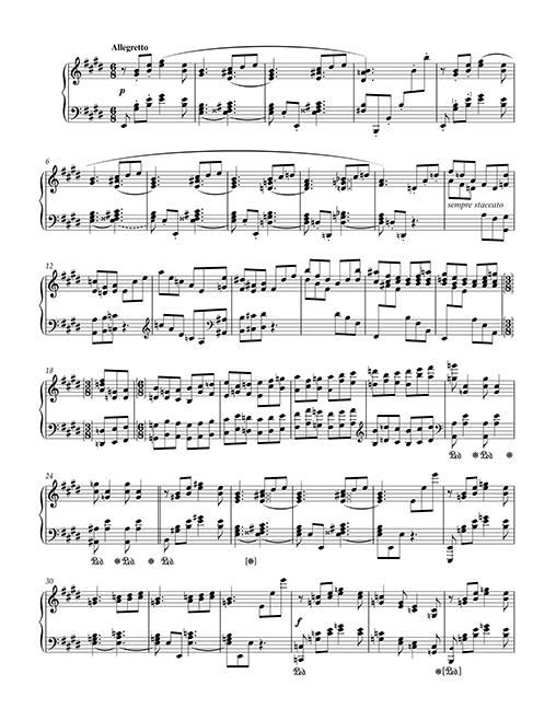 Produktbild: Ostersonate f&uuml;r Klavier