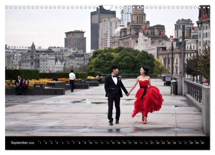 Produktbild: SHANGHAI - ohne Filter (Wandkalender 2026 DIN A3 quer), CALVENDO Monatskalender