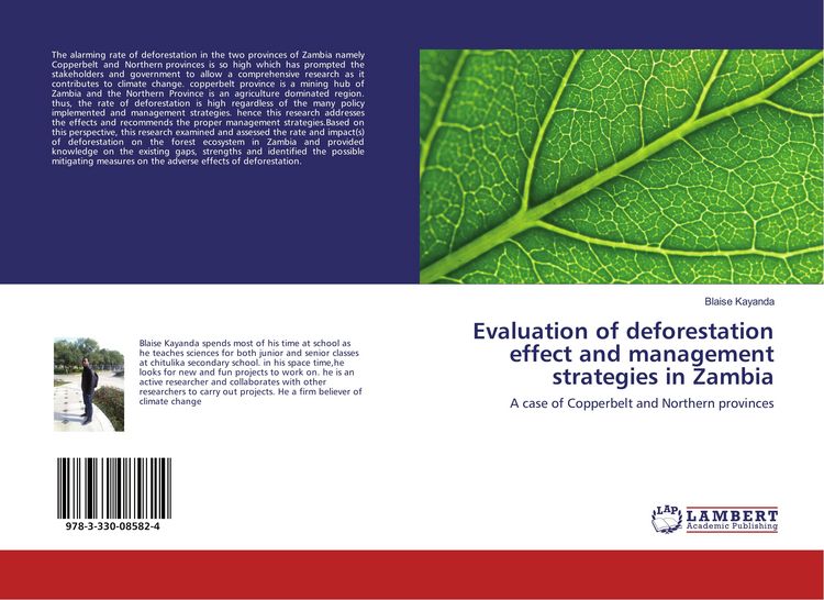 Produktbild: Evaluation of deforestation effect and management strategies in Zambia