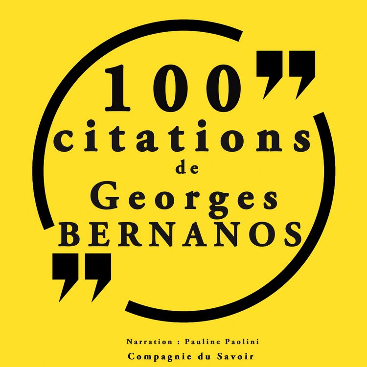 Produktbild: 100 citations Georges Bernanos