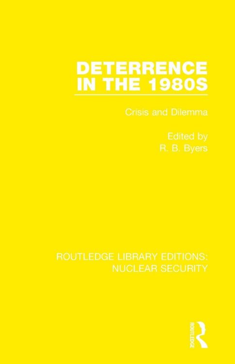 Produktbild: Deterrence in the 1980s