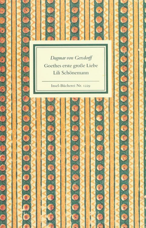 Produktbild: Goethes erste gro&szlig;e Liebe Lili Sch&ouml;nemann