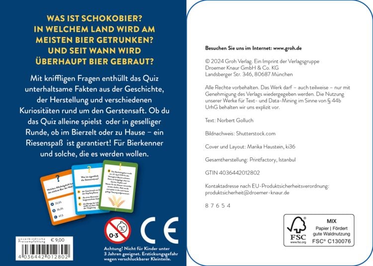 Produktbild: Bier Wissens-Quiz