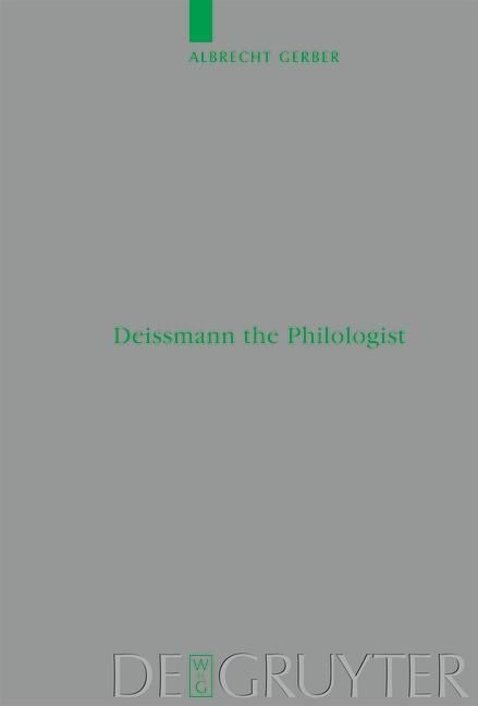 Produktbild: Deissmann the Philologist