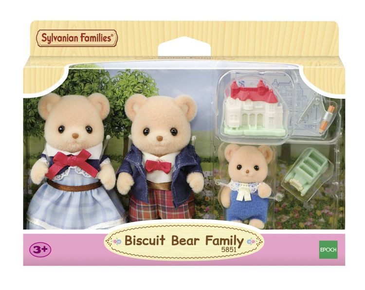 Produktbild: Sylvanian Families 5851 - Biscuit B&auml;ren Familie