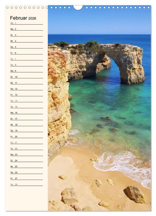 Produktbild: Portugal (Wandkalender 2026 DIN A3 hoch), CALVENDO Monatskalender