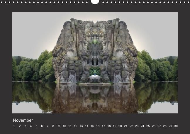 Produktbild: Spiegelwelten - die Externsteine (Wandkalender immerw&auml;hrend DIN A3 quer)