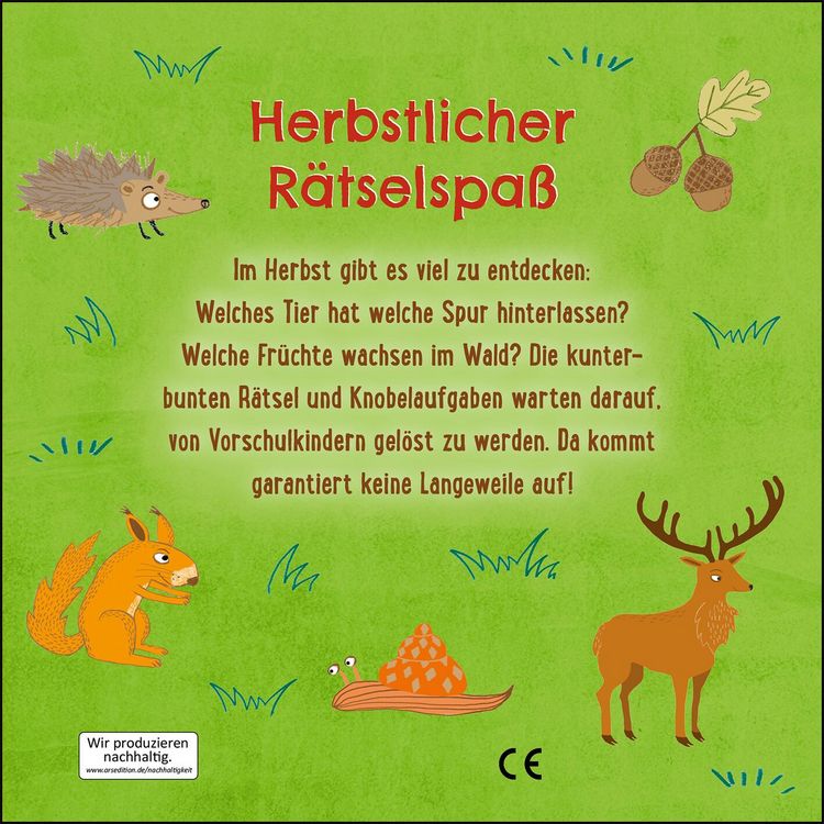 Produktbild: Naturr&auml;tsel im Herbst