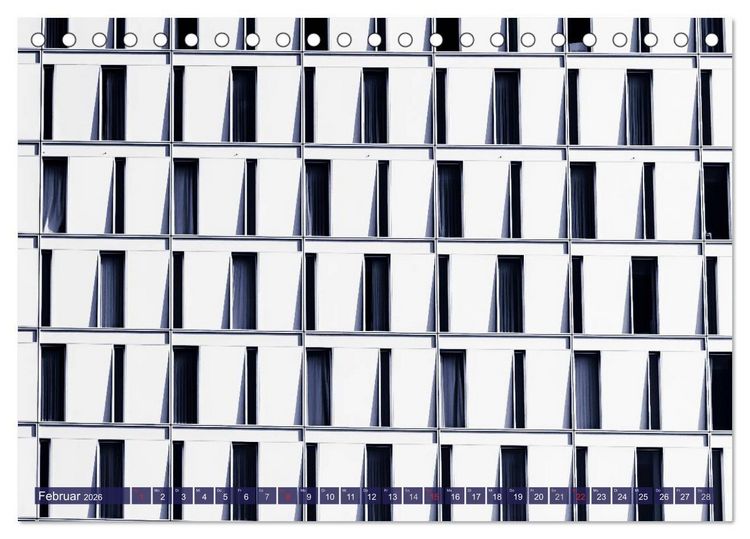 Produktbild: Abstrakte Architektur (Tischkalender 2026 DIN A5 quer), CALVENDO Monatskalender