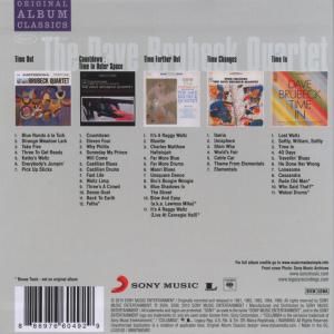Produktbild: Brubeck, D: Original Album Classics (Time)