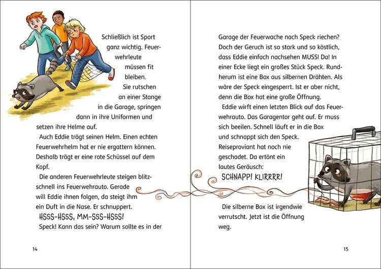 Produktbild: Die Tier-Feuerwehr (Band 1) - Ein Waschb&auml;r greift ein