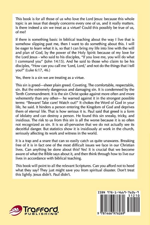 Produktbild: The Sin We Treat as a Virtue