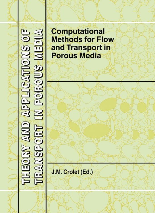 Produktbild: Computational Methods for Flow and Transport in Porous Media