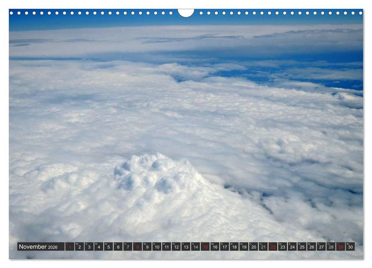 Produktbild: Sonne, Meer und Wolken (Wandkalender 2026 DIN A3 quer), CALVENDO Monatskalender