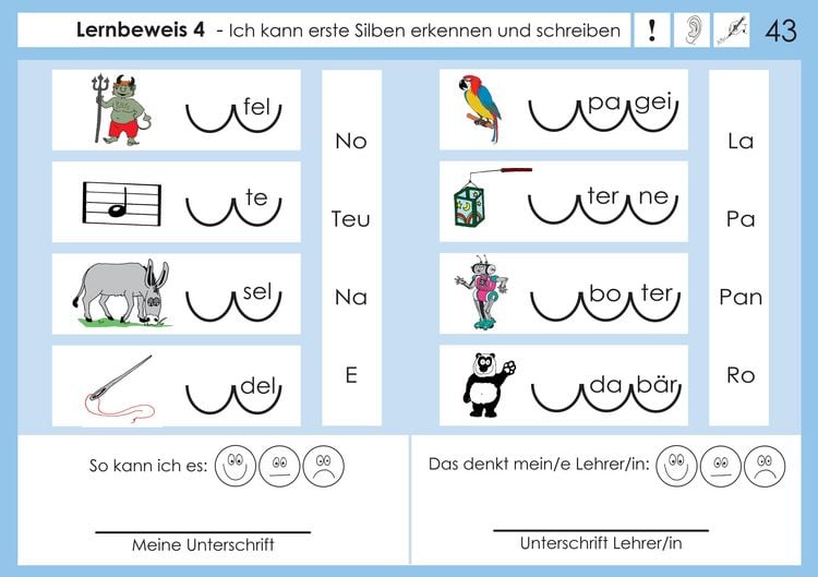 Produktbild: Mein Silbenheft