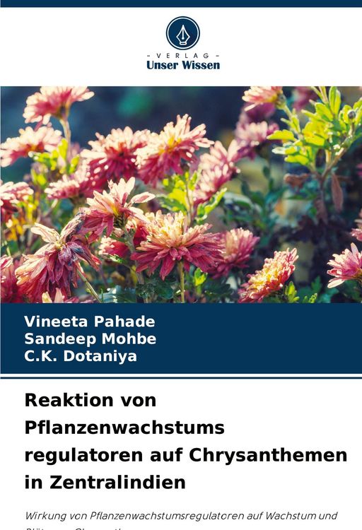Produktbild: Reaktion von Pflanzenwachstums regulatoren auf Chrysanthemen in Zentralindien