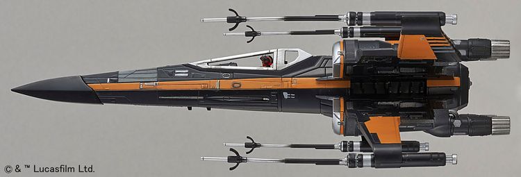Produktbild: Modellbau BANDAI Poe's X-Wing Fighter