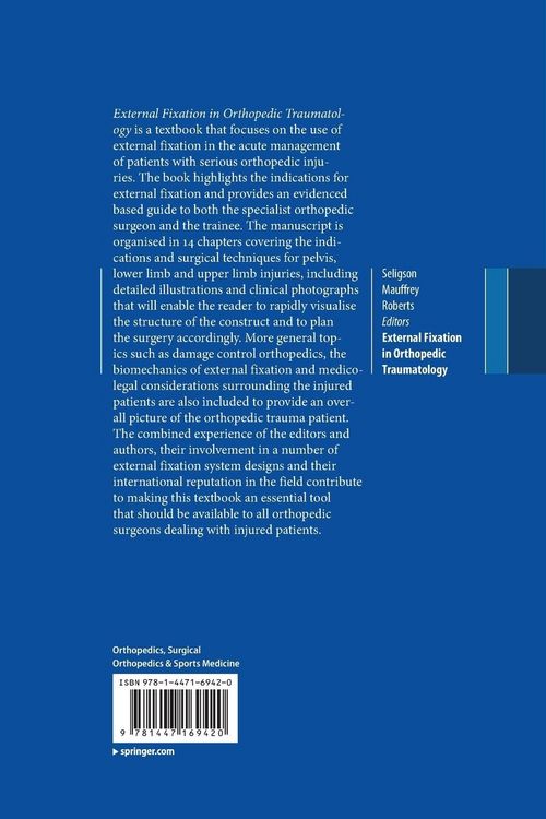 Produktbild: External Fixation in Orthopedic Traumatology