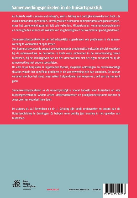 Produktbild: Samenwerkingsperikelen in de huisartspraktijk