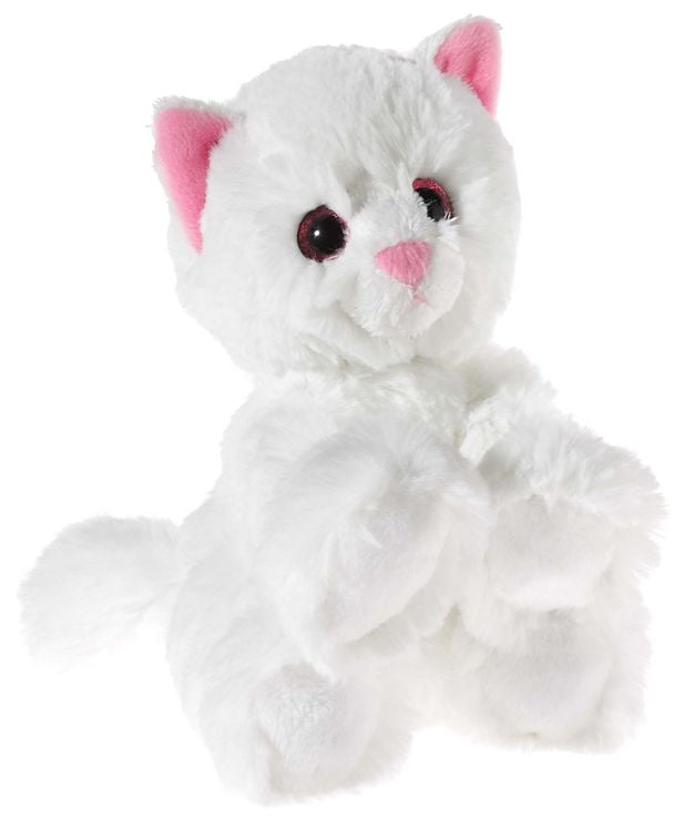 Produktbild: GLITTER-KITTY Katzen-Baby wei&szlig;