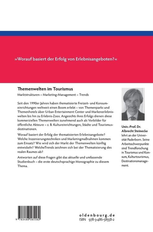 Produktbild: Themenwelten im Tourismus