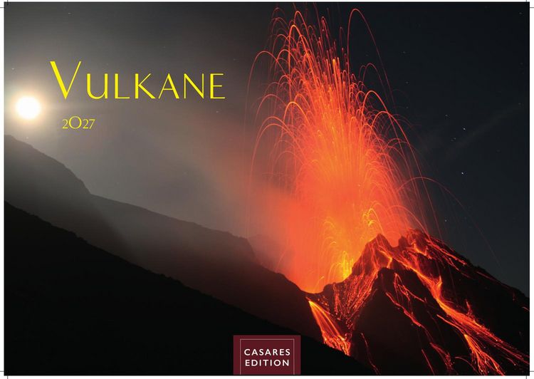 Produktbild: Vulkane Kalender 2027 &ndash; Wandkalender | Fotokalender Naturkalender 35x50cm Grosses Format | . mit atemberaubenden Vulkan- und Naturfotografien | Perfekt f&uuml;r Vulkanliebhaber & Natursch&auml;tze.