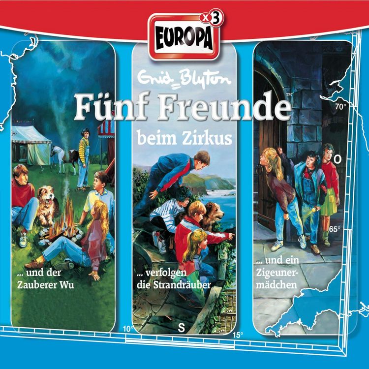 Produktbild: 3er-Box: F&uuml;nf Freunde beim Zirkus (Folgen 05/07/08)