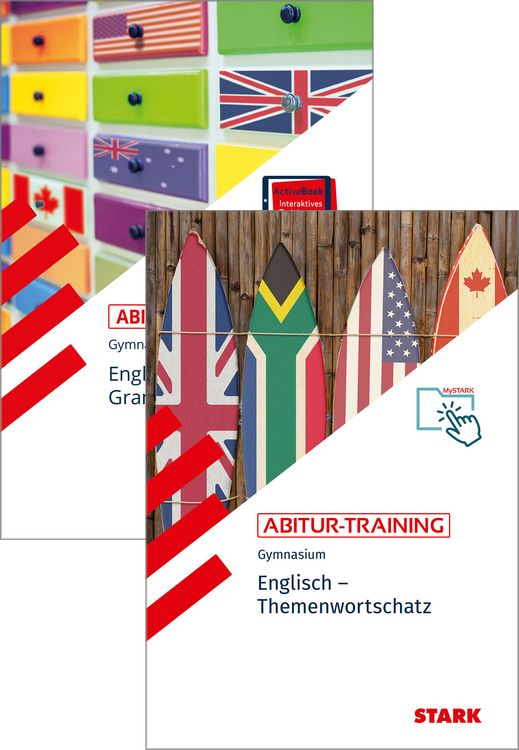 Produktbild: STARK Englisch Vorteilspaket - Abitur-Training - Grammatik&uuml;bungen/Themenwortschatz