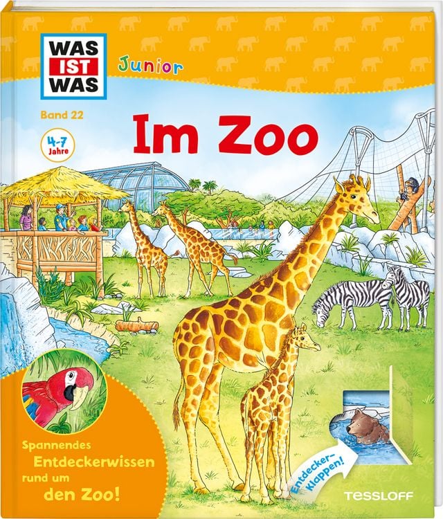 Bild vom Artikel WAS IST WAS Junior Band 22. Im Zoo vom Autor Bärbel Oftring