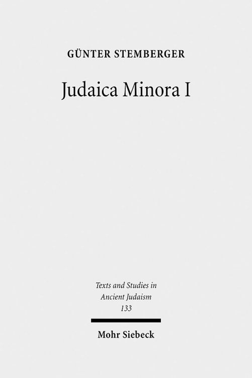 Produktbild: Judaica Minora