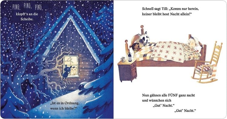 Produktbild: Klopf! Klopf! Komm herein, keiner bleibt heut Nacht allein!