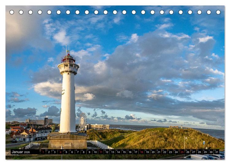 Produktbild: Egmond aan Zee - Nat&uuml;rlich (Tischkalender 2026 DIN A5 quer), CALVENDO Monatskalender