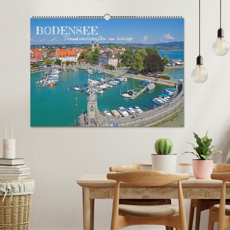 Produktbild: Bodensee - Traumlandschaften am Wasser (Wandkalender 2027 DIN A2 quer), CALVENDO Monatskalender