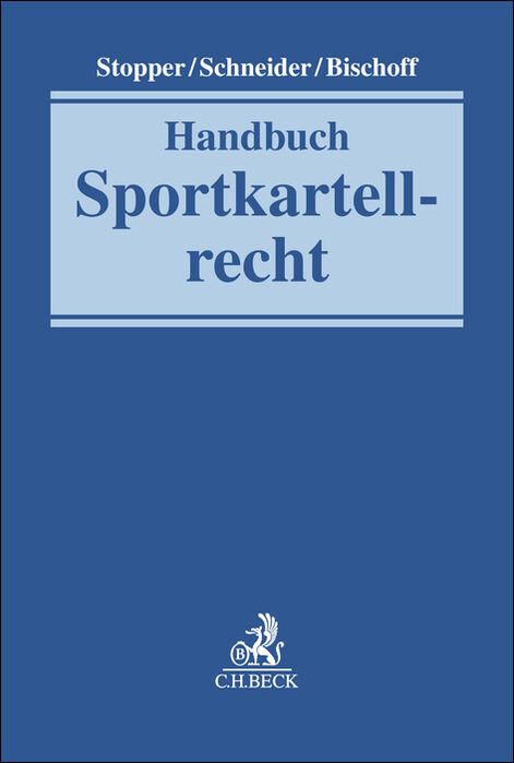 Produktbild: Handbuch Sportkartellrecht