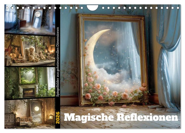Produktbild: Magische Reflexionen (Wandkalender 2026 DIN A4 quer), CALVENDO Monatskalender