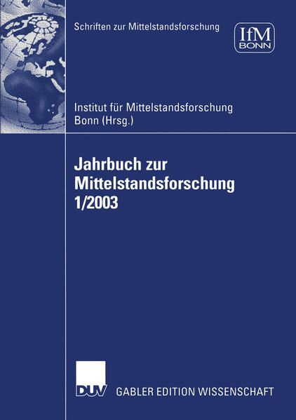 Produktbild: Jahrbuch zur Mittelstandsforschung 1/2003