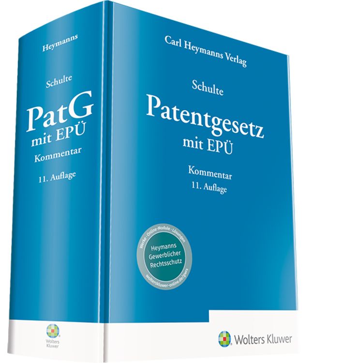 Produktbild: Patentgesetz mit Europ&auml;ischem Patent&uuml;bereinkommen