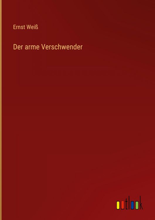 Produktbild: Der arme Verschwender